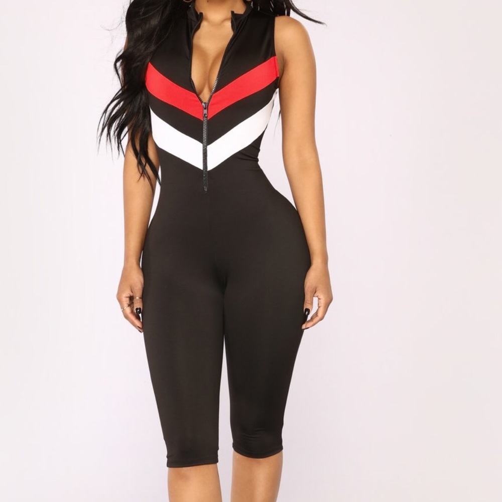 Black n Red jumpsuit